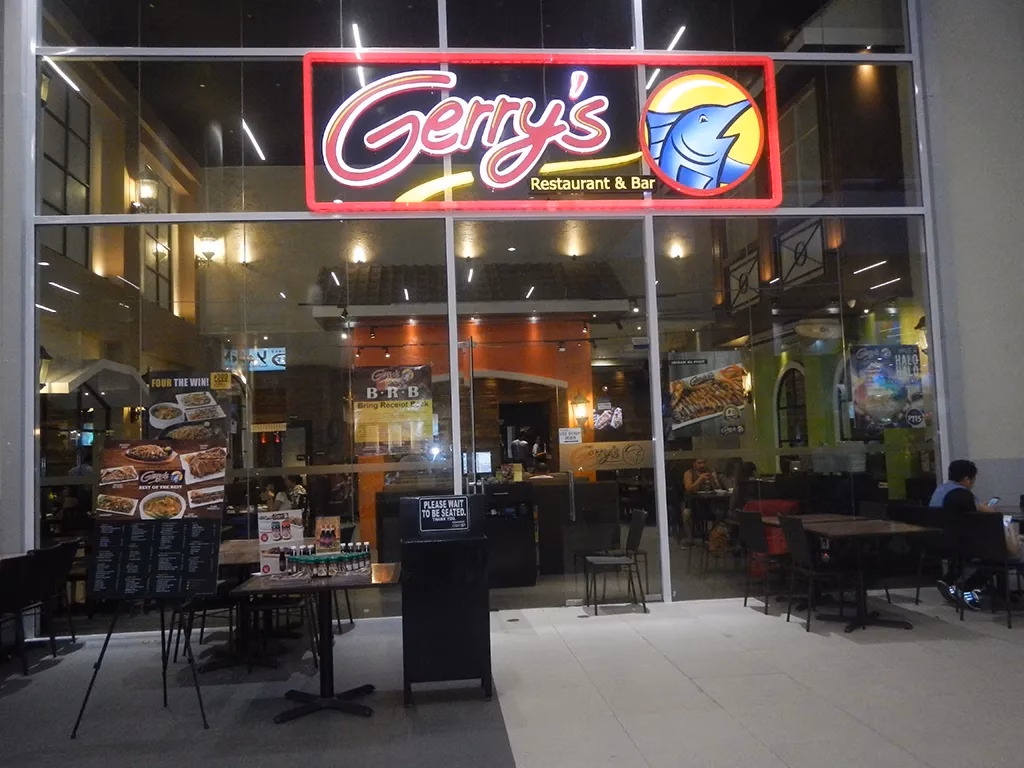 Gerry's Restaurant in SM City Cabanatuan
