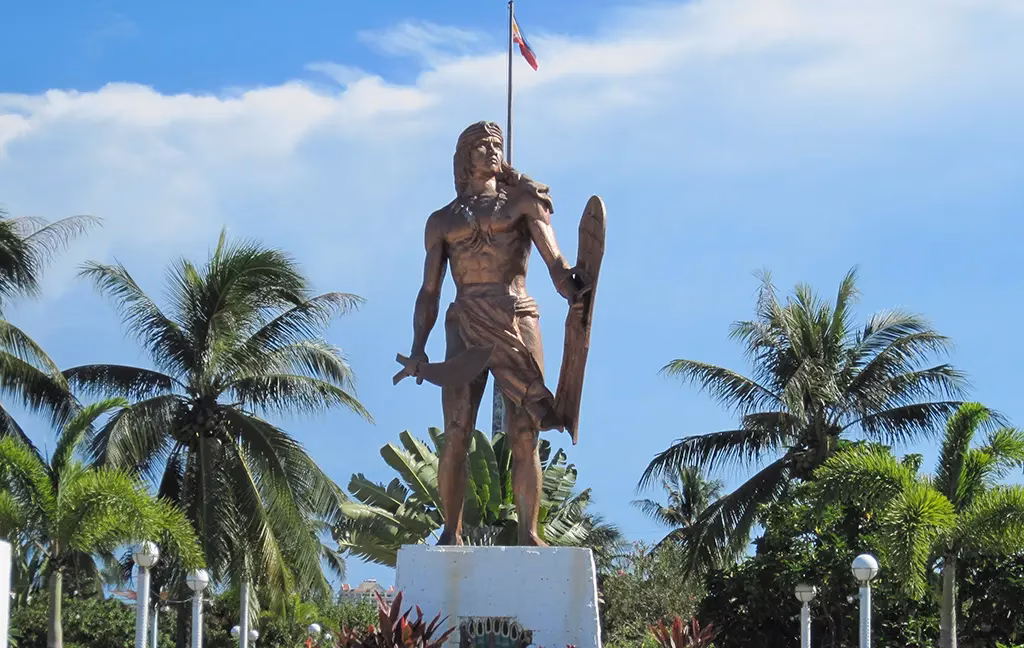 This is a picture of the Lapu-Lapu monument on Mactan Island in Cebu. This is only a small portion of the the site which stands for Filipino courage, independence and resistance against colonial oppression. This should be a part of you perfect itinerary!