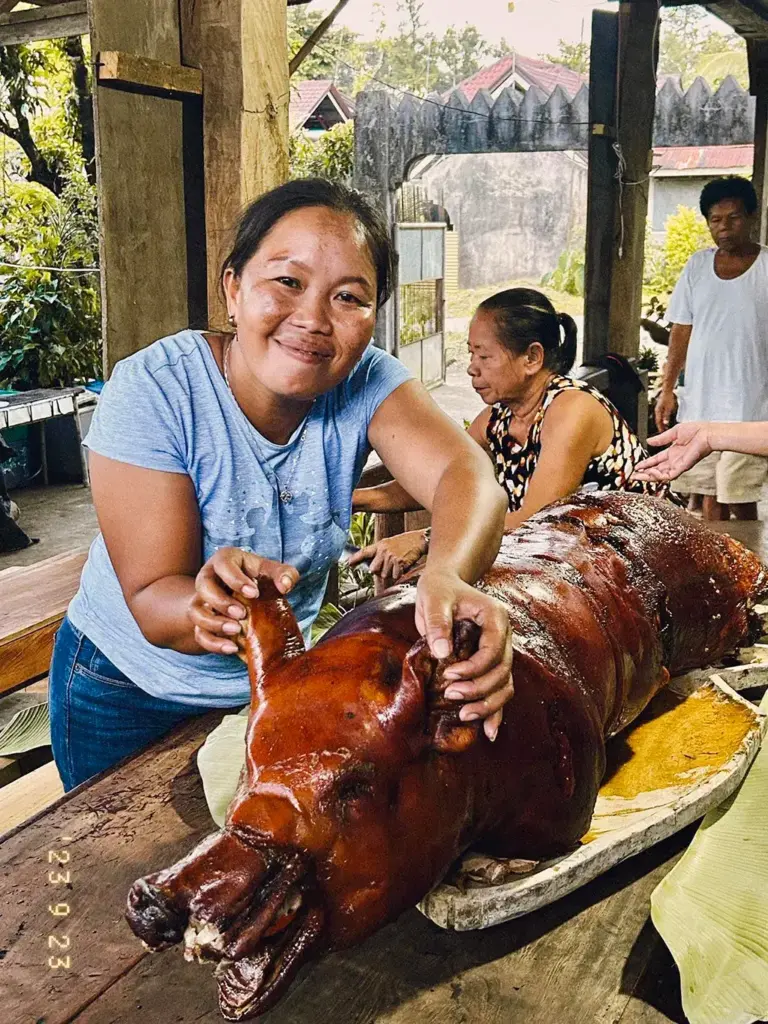 A Philippine delicacy! Lechon Cebuano Style!