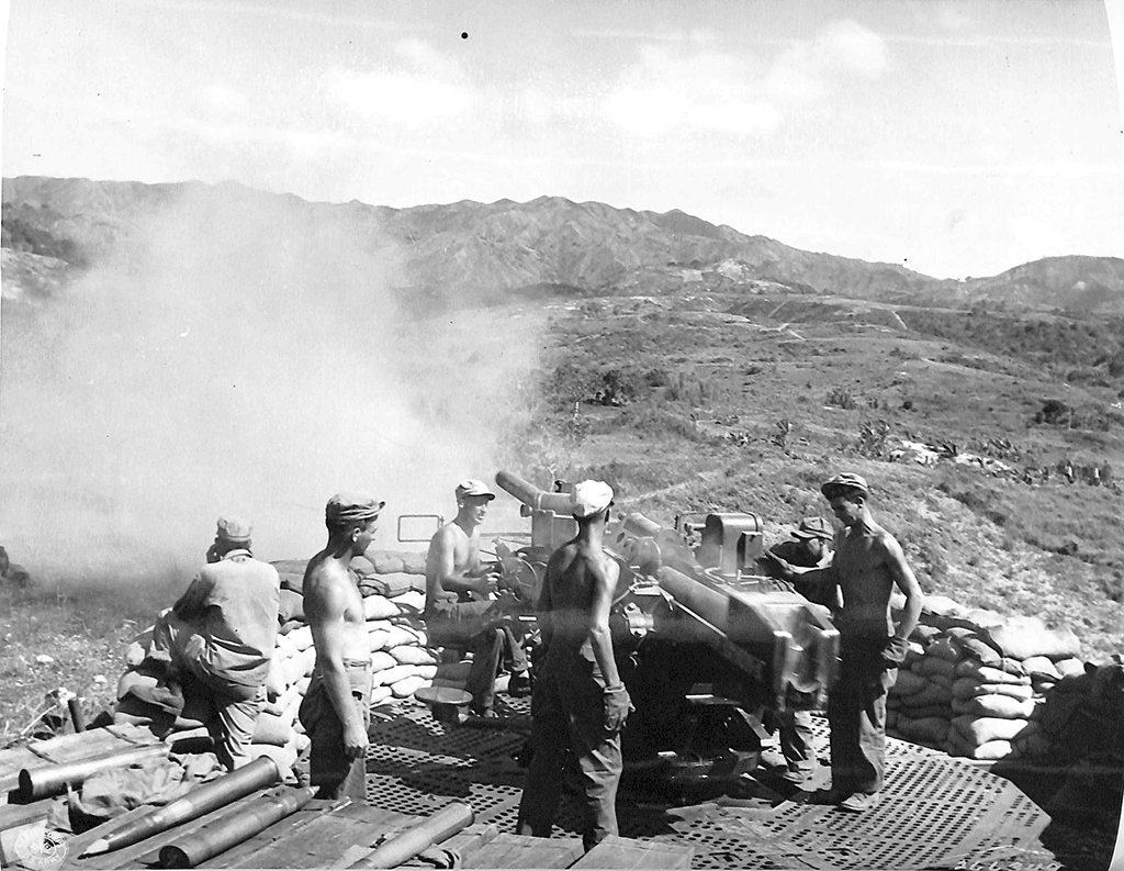 US American Division 90 mm AA gun in direct fire mode Cebu in April 1945. Another reminder of Cebu's Rich History.