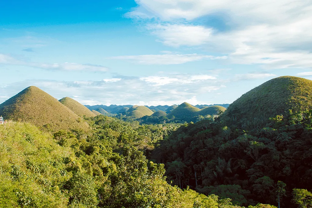 The Chocolate Hills. Definatly a must-see destination in the Philippines.
