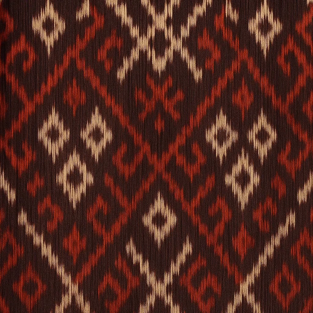 T’nalak woven cloth made with abaca fibers