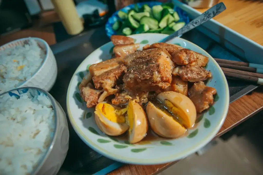 A picture of Pork Adobo - a highly recommended food for First-Time Visitors to the Philippines to try.