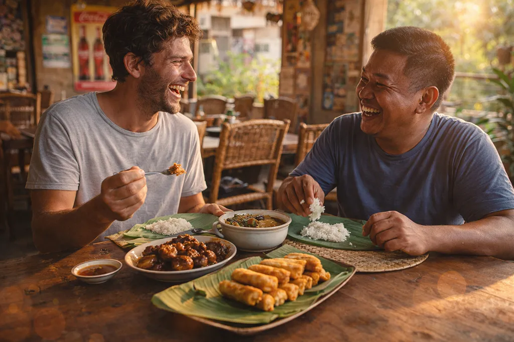Filipino hospitality, tourists, local connections, authentic cultural experiences, Philippines travel.
