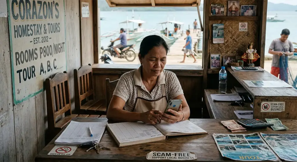 Filipino tourism business owner impacted by travel scams and fake profiles