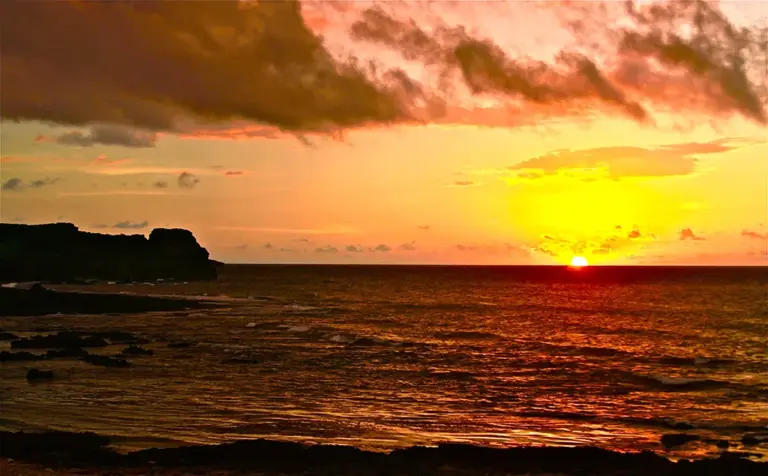 Magnificent Pagudpud Sunset. This is one of the hidden gems of the Northern Coast of Luzon.