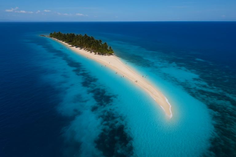 An example of things to do is Leyte's Kalanggaman Island in the Philippines.
